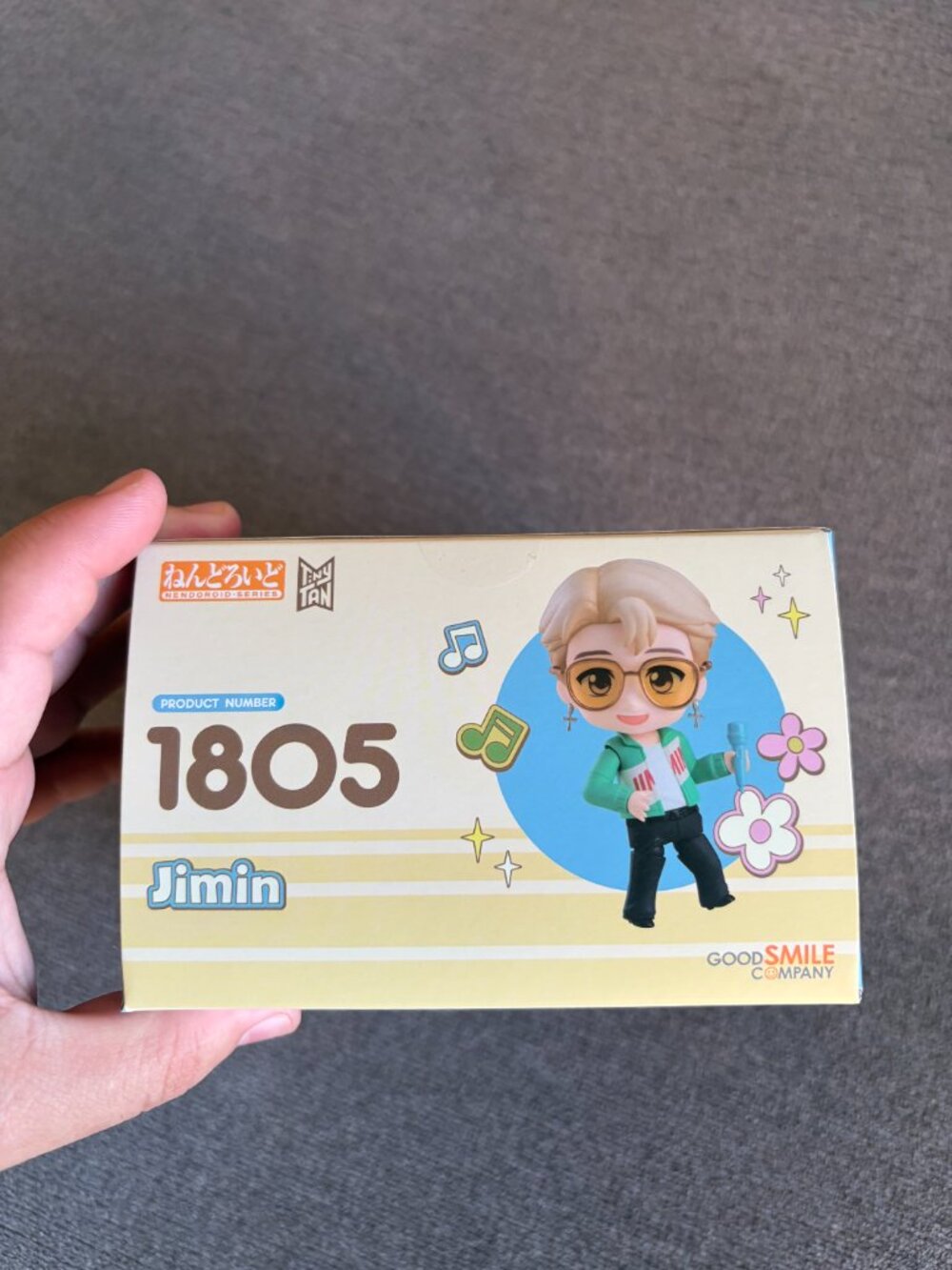 BRAND NEW TinyTAN Series Jimin Nendoroid Doll BTS Official Action Figure Good - Picture 2 of 5